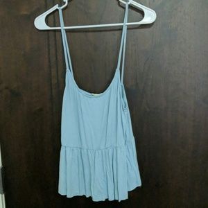 L.A Hearts  dusty blue tank top